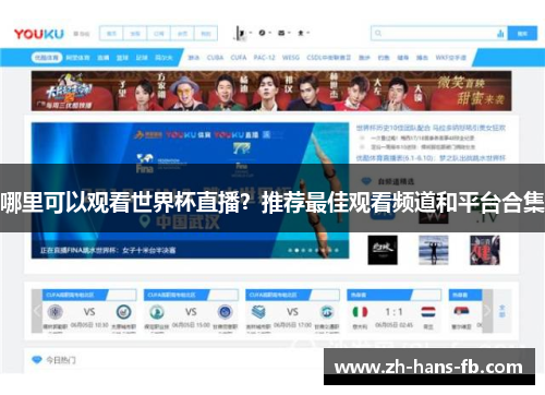 哪里可以观看世界杯直播？推荐最佳观看频道和平台合集